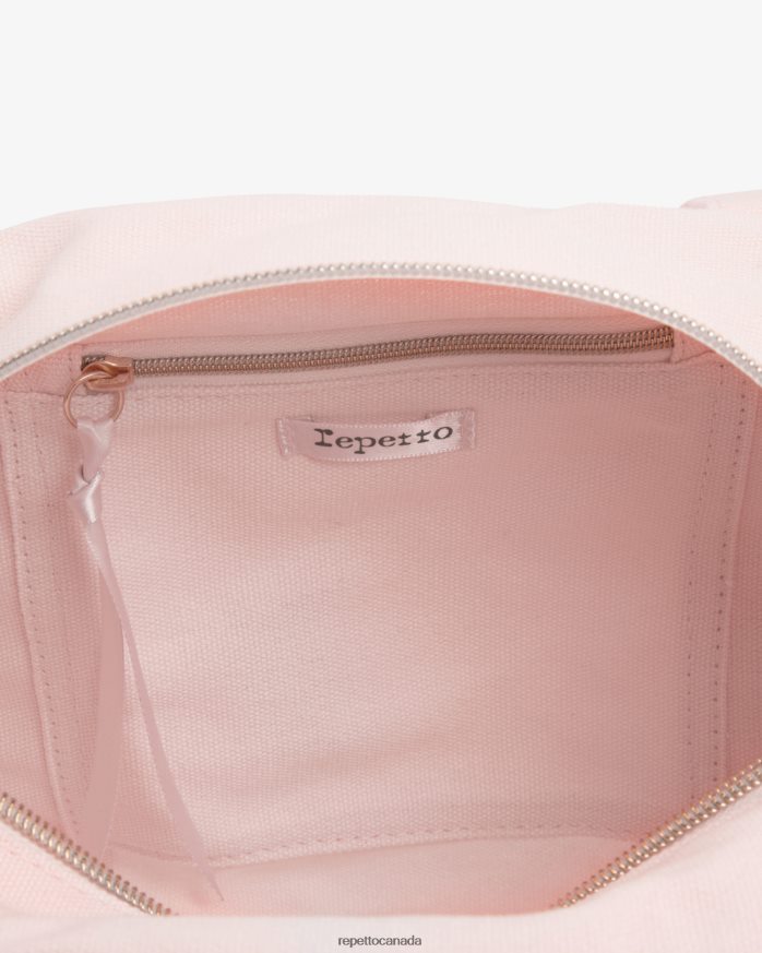 Cotton Duffle Bag Size S Pale Pink Accessories Repetto 48HPNT771 Kids