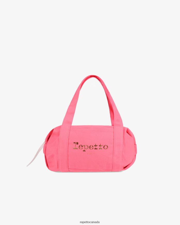 Cotton Duffle Bag Size S Pink Doll Accessories Repetto 48HPNT772 Kids