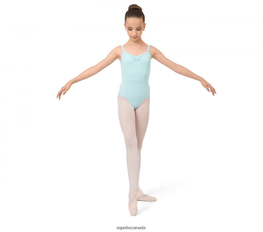 Gathered Front Leotard Fashion Clothing Repetto 48HPNT710 Kids