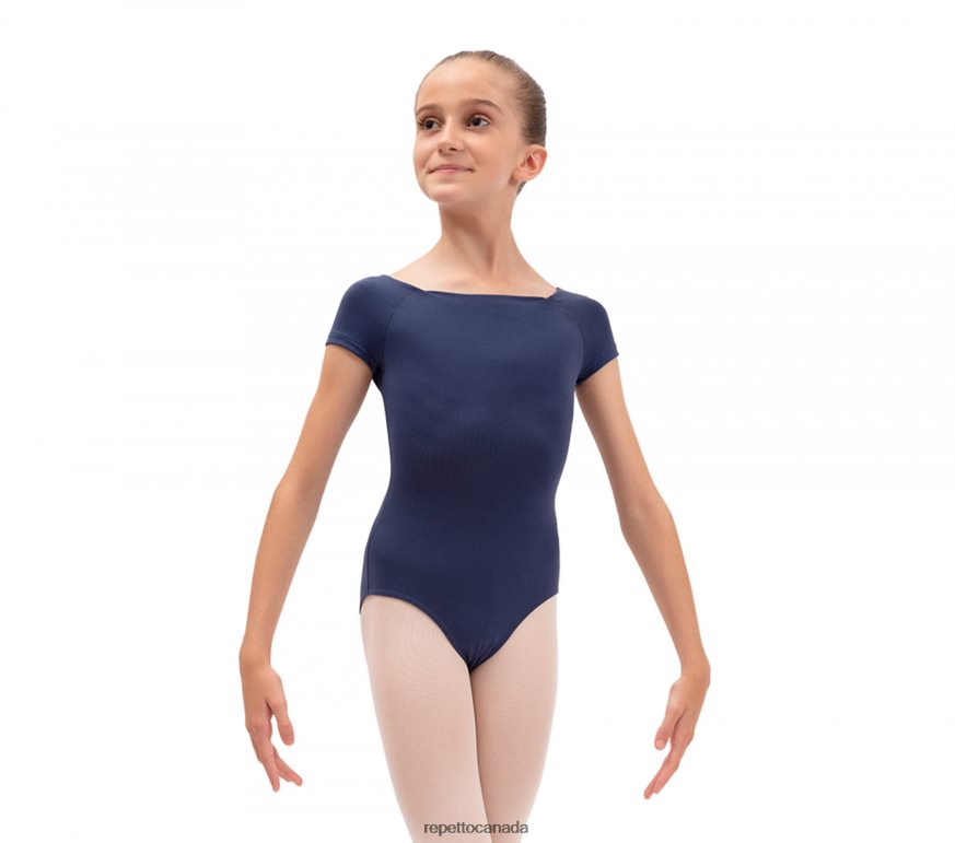 Short Sleeve Leotard Fashion Clothing Repetto 48HPNT725 Kids