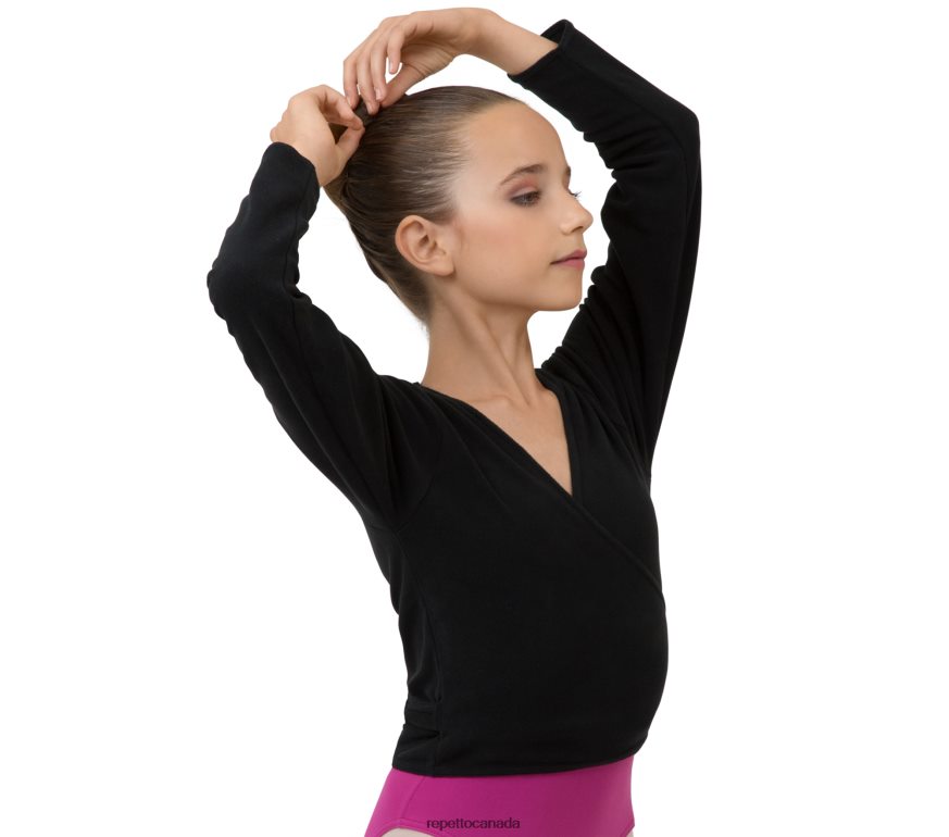 Wrap Over Top Fashion Clothing Repetto 48HPNT752 Kids