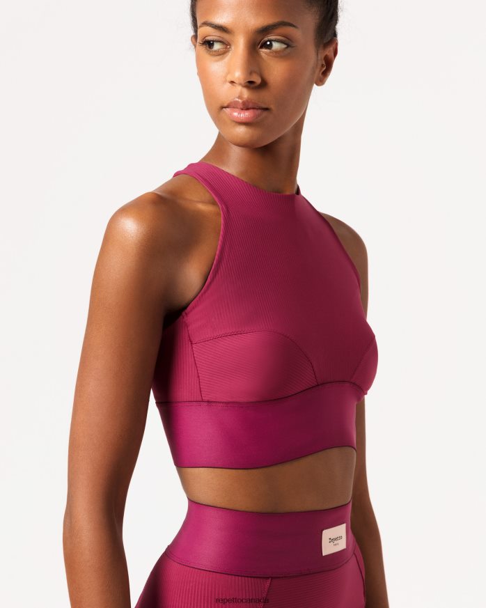 Intense Bra Burgundy Red Clothing Repetto 48HPNT295 Women