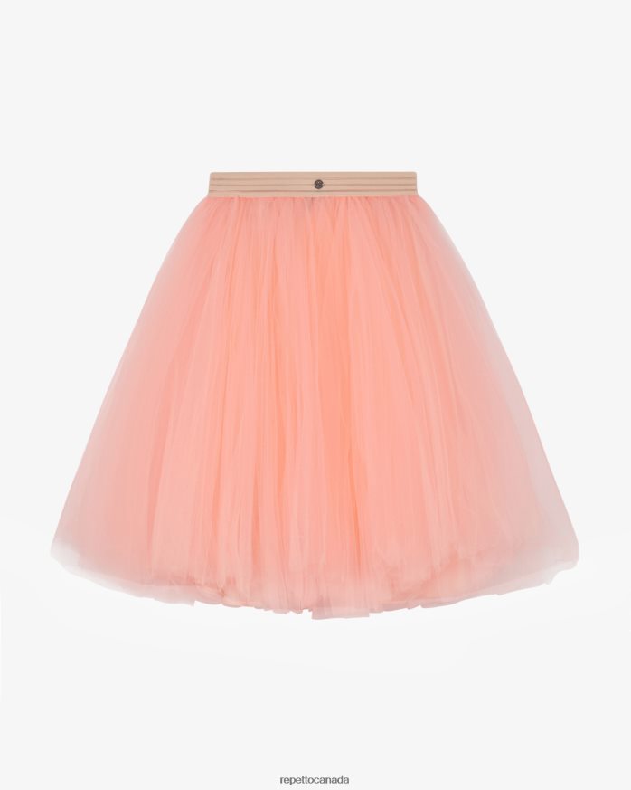 Tutu Skirt Coral Orange Clothing Repetto 48HPNT387 Women
