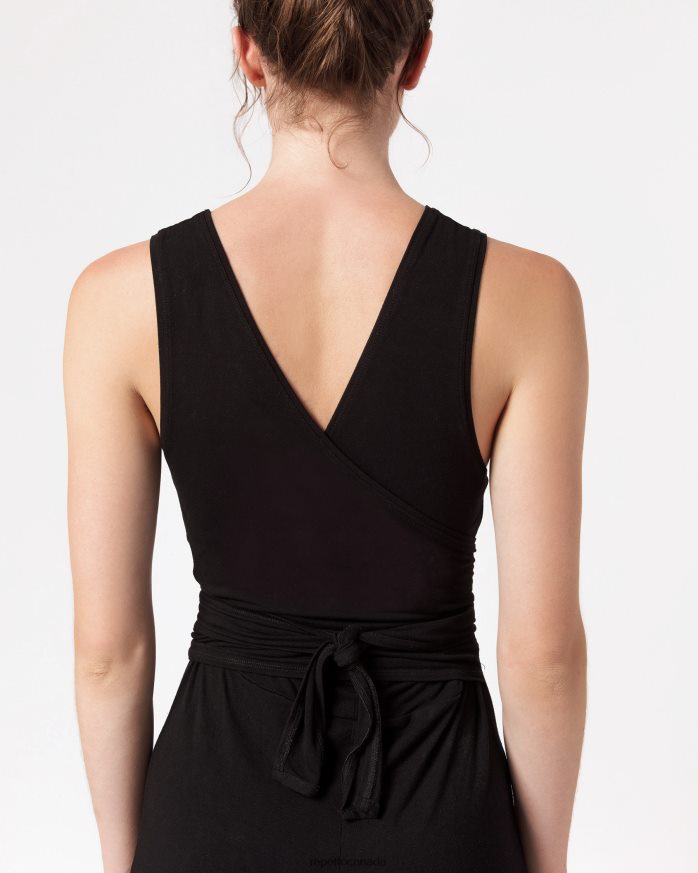 Jumpsuit To Tie Black Clothing Repetto 48HPNT368 Women