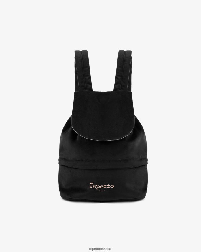 Aurore Backpack Black Accessories Repetto 48HPNT428 Women