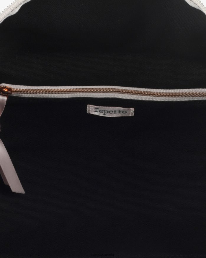 Cotton Duffle Bag Size L Black Accessories Repetto 48HPNT418 Women