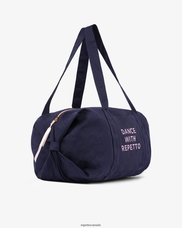 Cotton Duffle Bag Size L Midnight Blue Accessories Repetto 48HPNT412 Women