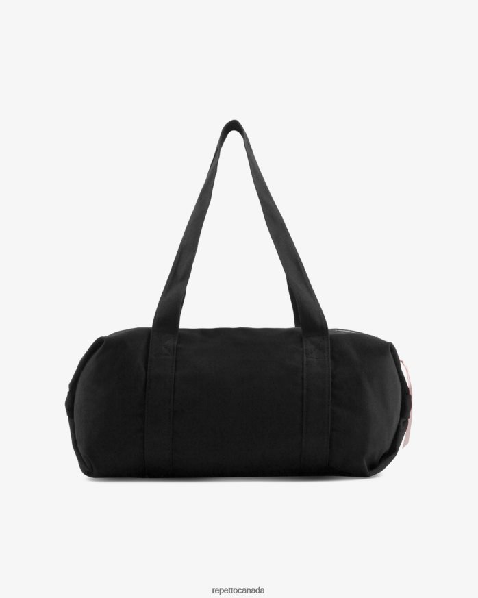 Cotton Duffle Bag Size M Black Accessories Repetto 48HPNT406 Women