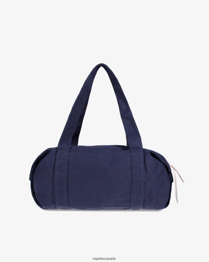 Cotton Duffle Bag Size M Midnight Blue Accessories Repetto 48HPNT405 Women