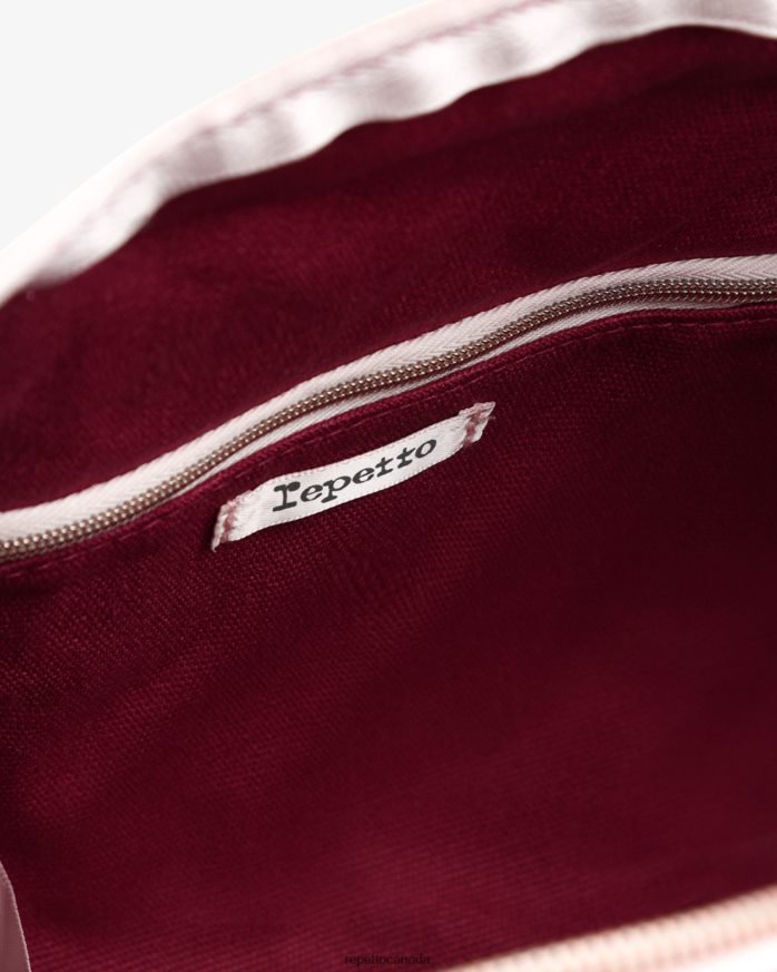 Cotton Duffle Bag Size M Nenuphar Pink Accessories Repetto 48HPNT402 Women