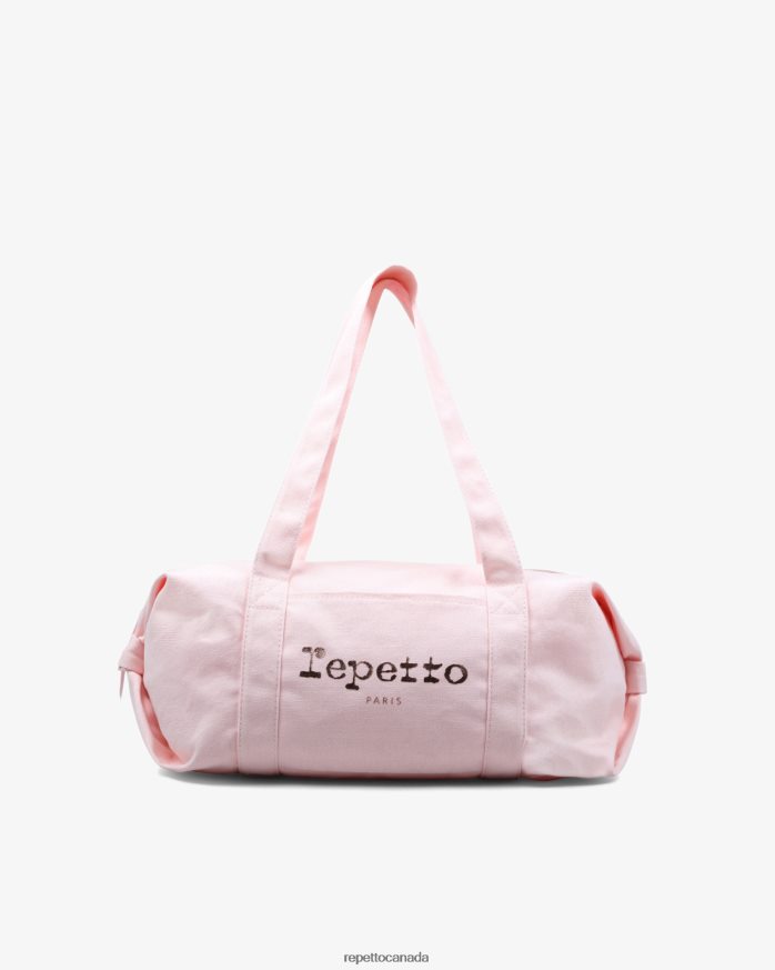 Cotton Duffle Bag Size M Pale Pink Accessories Repetto 48HPNT400 Women