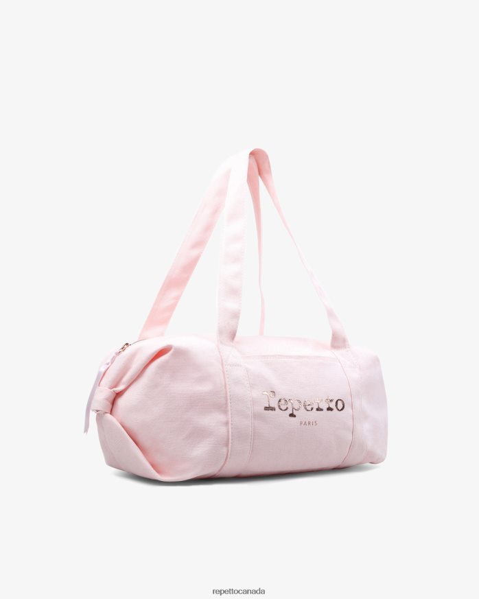 Cotton Duffle Bag Size M Pale Pink Accessories Repetto 48HPNT400 Women