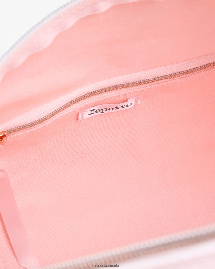 Cotton Duffle Bag Size M Pale Pink Accessories Repetto 48HPNT400 Women