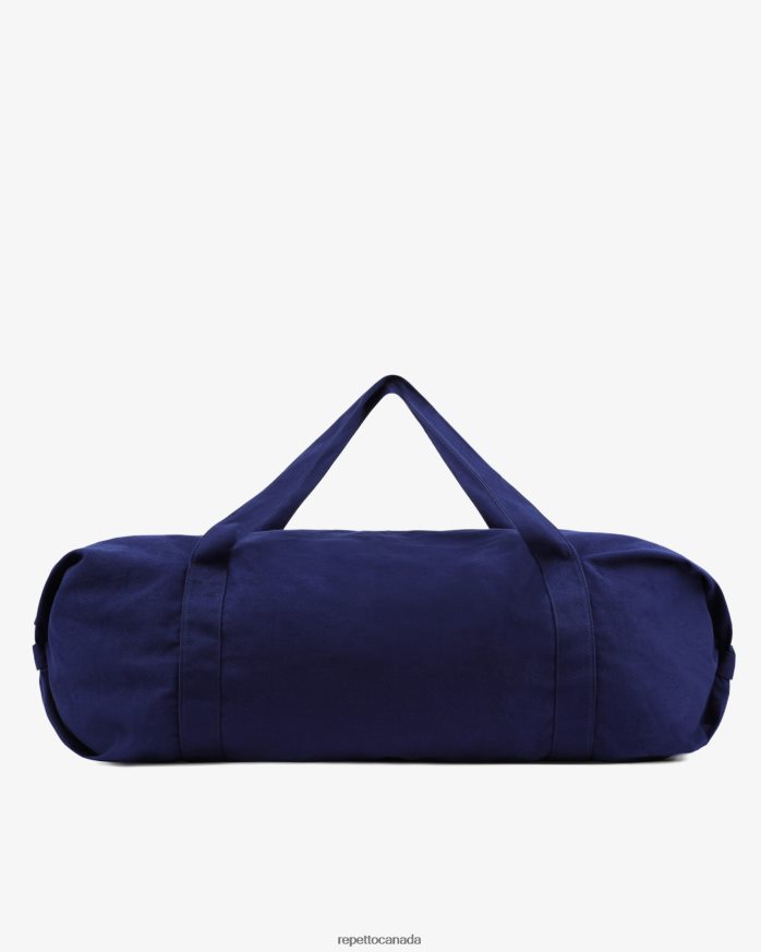 Cotton Duffle Bag Size Xl Petrol Blue Accessories Repetto 48HPNT420 Women