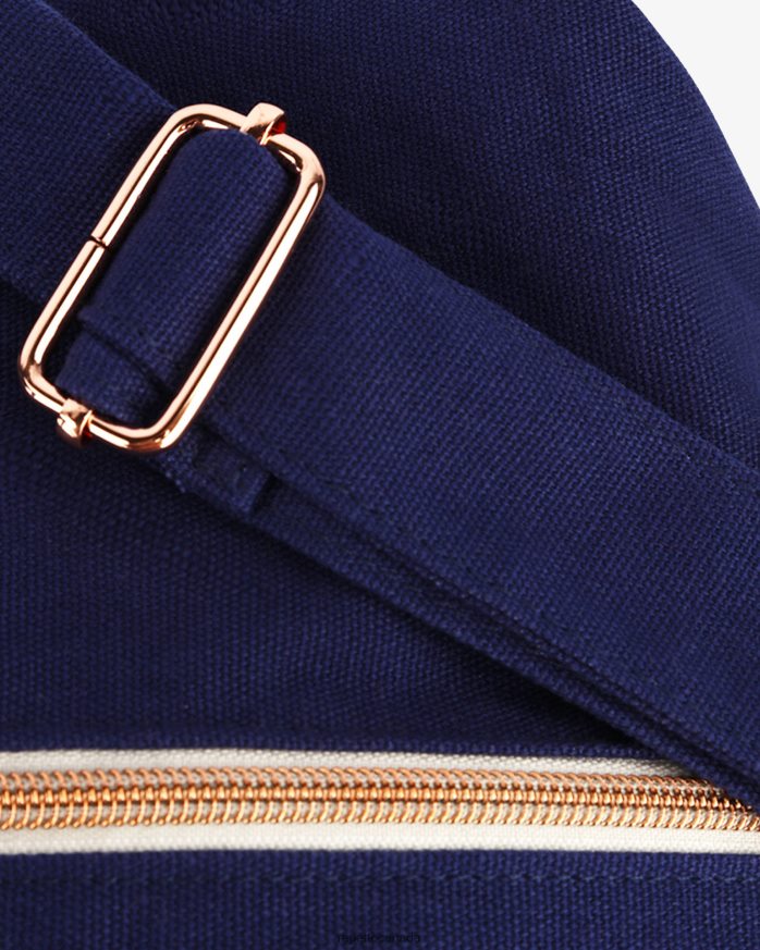 Cotton Duffle Bag Size Xl Petrol Blue Accessories Repetto 48HPNT420 Women