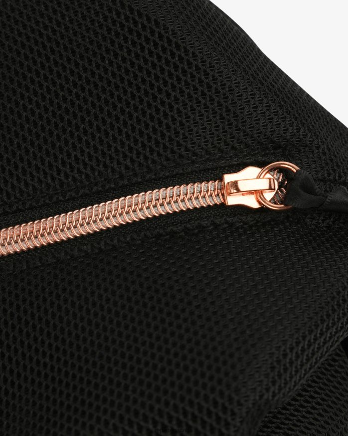 Mesh Duffle Bag Size L Black Accessories Repetto 48HPNT419 Women