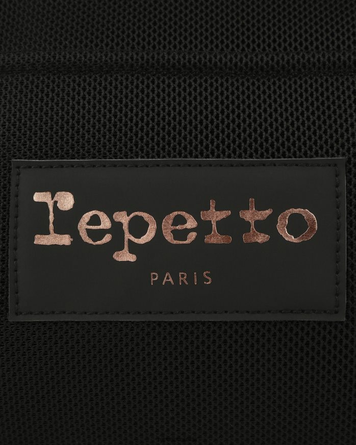 Mesh Duffle Bag Size M Black Accessories Repetto 48HPNT409 Women