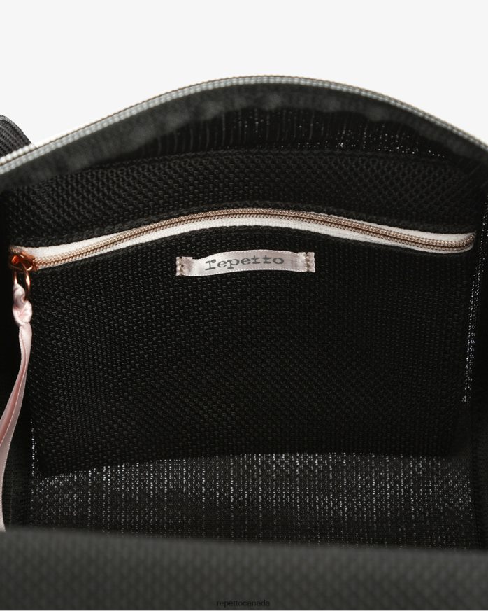 Mesh Duffle Bag Size M Black Accessories Repetto 48HPNT409 Women
