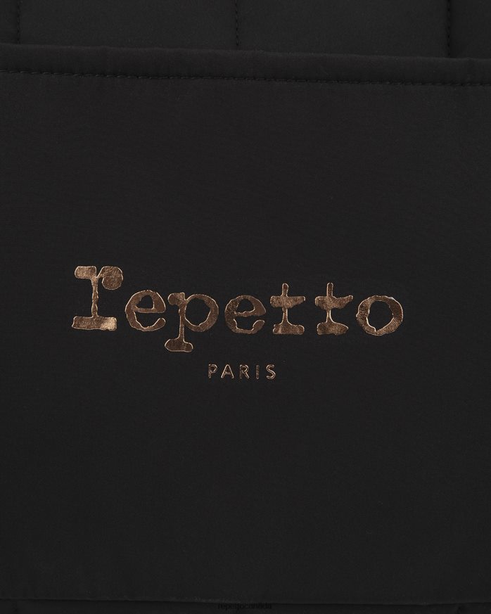Padded Nylon Duffle Bag Size L Black Accessories Repetto 48HPNT417 Women