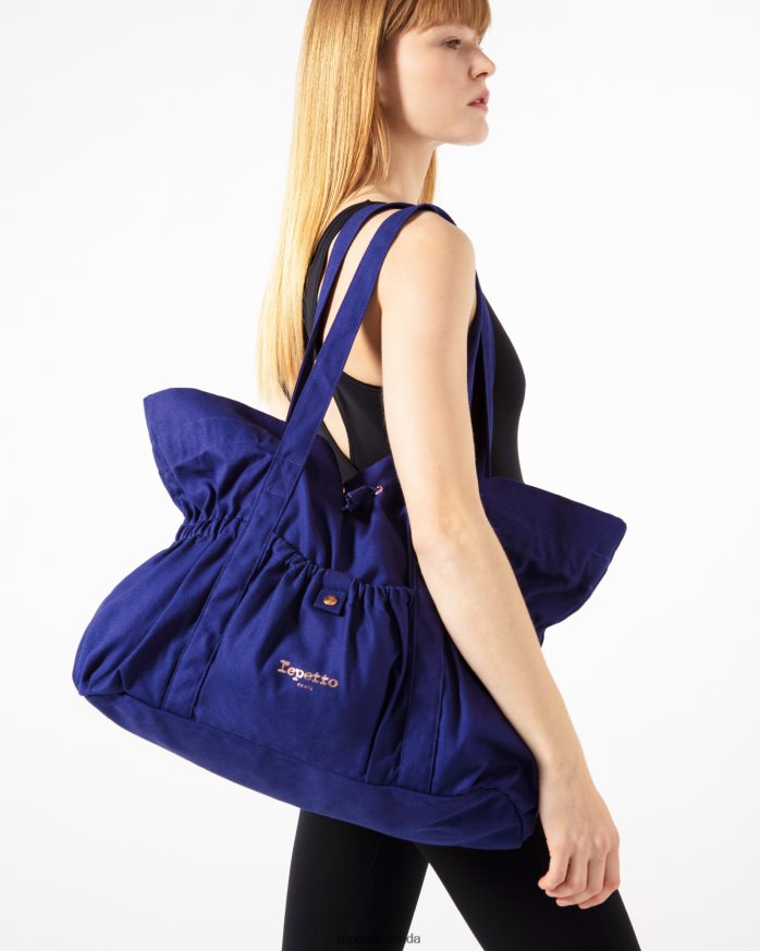 Tutu Ladies Large Bag Petrol Blue Accessories Repetto 48HPNT421 Women