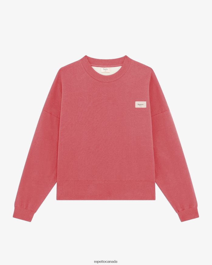 Large Sweatshirt Terracotta Orange Clothing Repetto 48HPNT356 Women