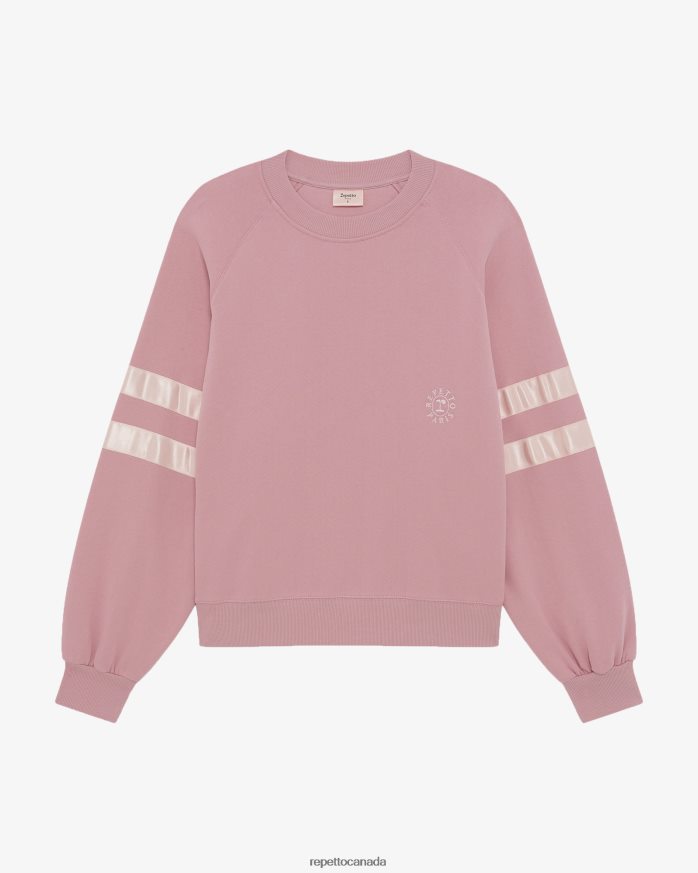 Satin Sweatshirt The Pink Clothing Repetto 48HPNT352 Women