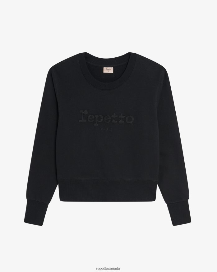 Sweatshirt Black Clothing Repetto 48HPNT361 Women