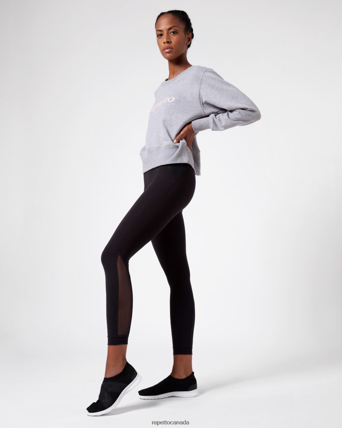 Sweatshirt Mottled Light Grey Clothing Repetto 48HPNT357 Women