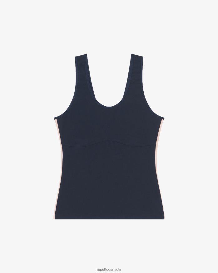 Expression Tank Top Midnight Blue Clothing Repetto 48HPNT321 Women