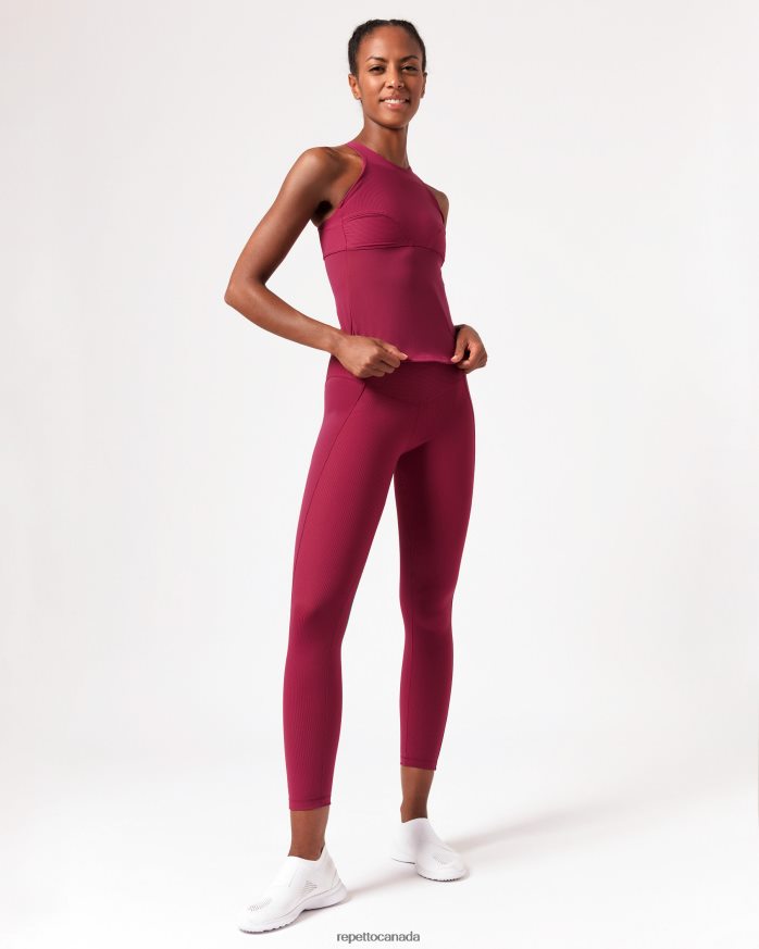 Practice Tank Top Burgundy Red Clothing Repetto 48HPNT319 Women