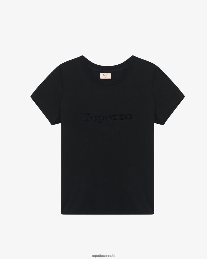 T-Shirt Black Clothing Repetto 48HPNT343 Women