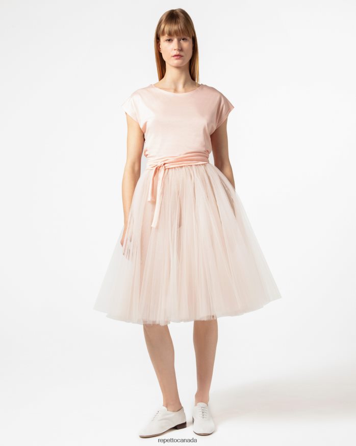 Top To Tie Nude Pink Clothing Repetto 48HPNT332 Women