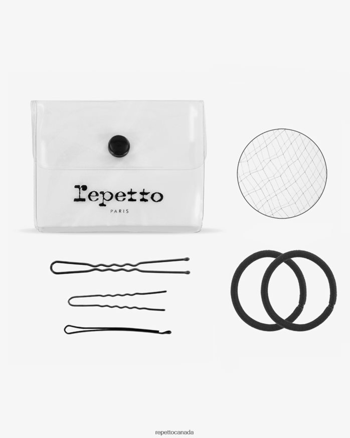 Hair Kit For Dance Bun Black Accessories Repetto 48HPNT634 Women