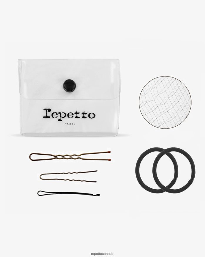 Hair Kit For Dance Bun Dark Accessories Repetto 48HPNT635 Women