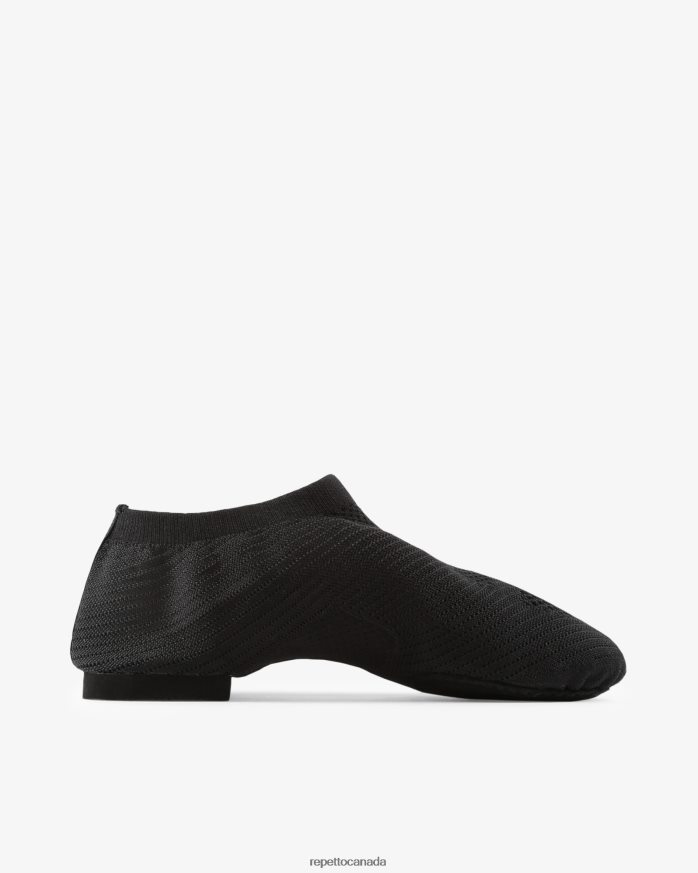 Split Sole Jazz Shoes F.I.T Black Footwear Repetto 48HPNT624 Women
