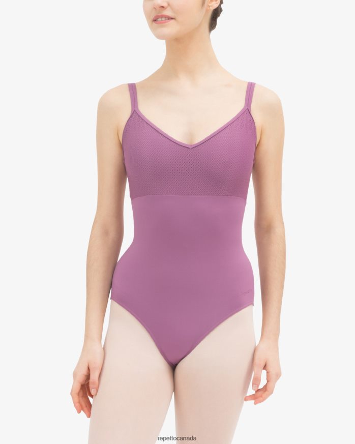 Lacy Leotard Dalhia Purple Clothing Repetto 48HPNT453 Women