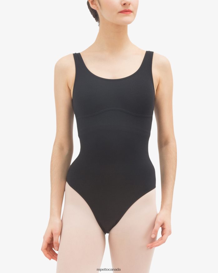 Large Straps Leotard Black Clothing Repetto 48HPNT477 Women