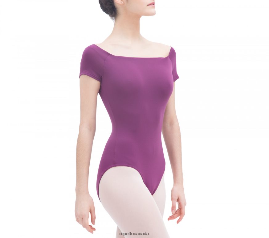 Short Sleeved Leotard Fashion Clothing Repetto 48HPNT457 Women