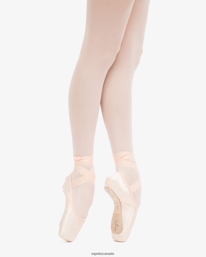 Julieta Pointe Shoes - Narrow Box Flexible Sole Melon Footwear Repetto 48HPNT577 Women