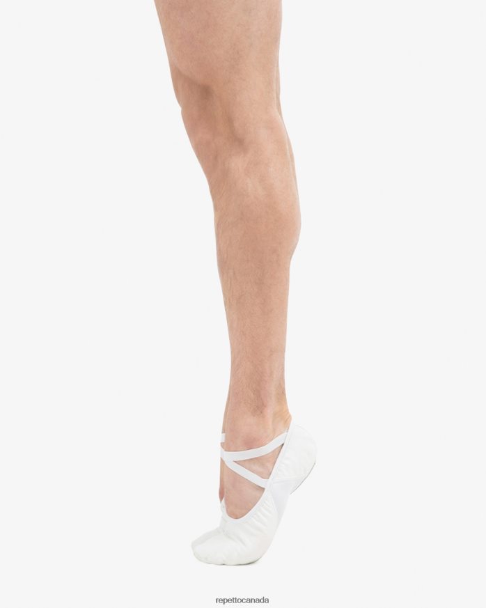 Professional Soft Ballet Shoes With Split Sole (Medium Width) White Footwear Repetto 48HPNT602 Women