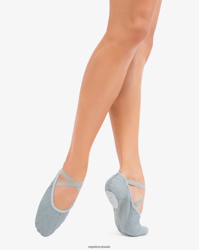 Professional Soft Ballet Shoes With Split Sole Turtledove Grey Footwear Repetto 48HPNT598 Women