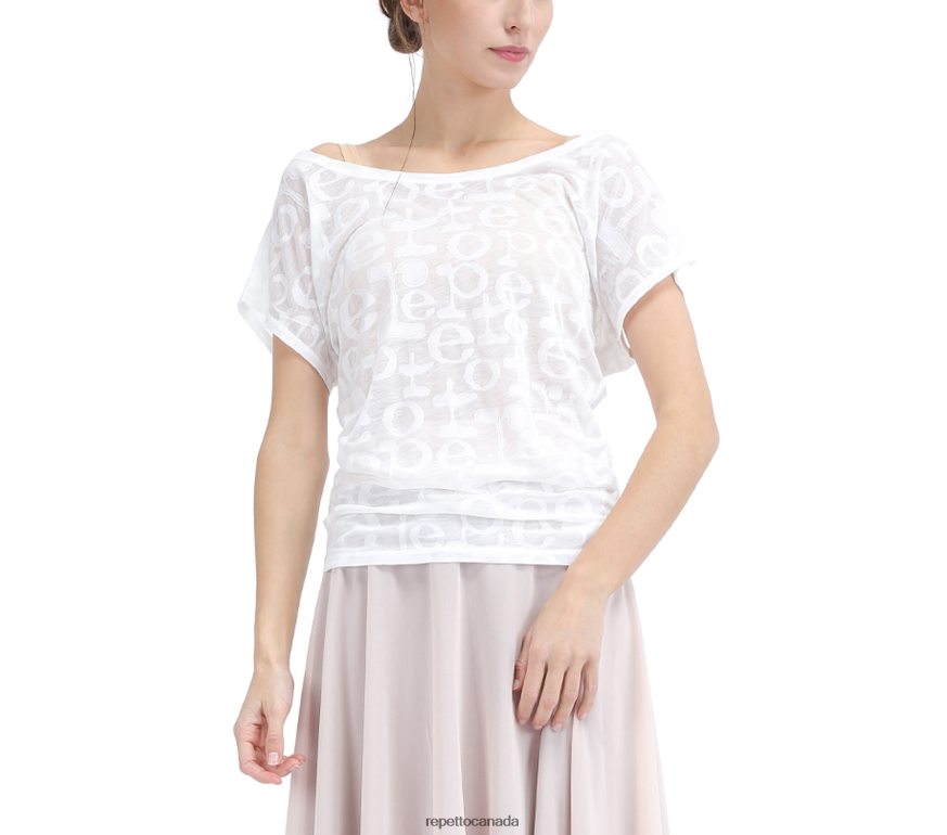 Transparent T-Shirt Fashion Clothing Repetto 48HPNT550 Women