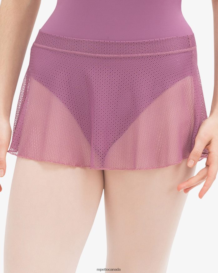 Short Lace Skirt Dalhia Purple Clothing Repetto 48HPNT501 Women