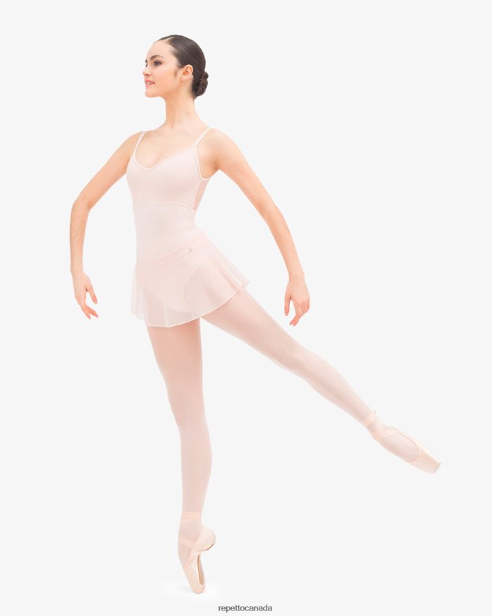 Short Lace Skirt Petal Pink Clothing Repetto 48HPNT499 Women