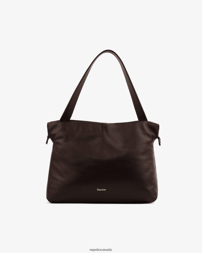 Plume Bag Ristretto Brown Accessories Repetto 48HPNT287 Women