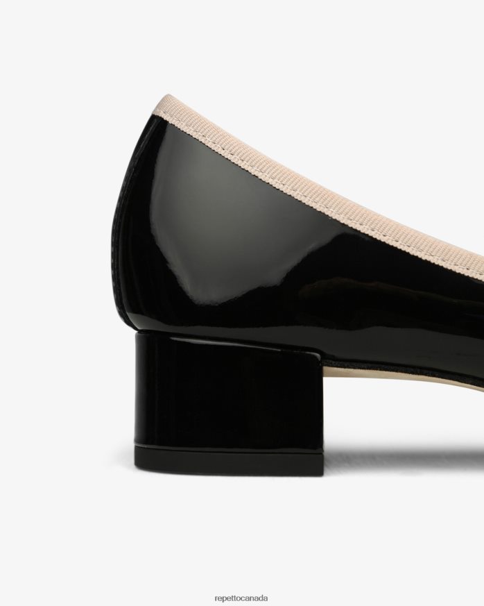 Camille Ballerinas Black And Iconic Pink Footwear Repetto 48HPNT55 Women