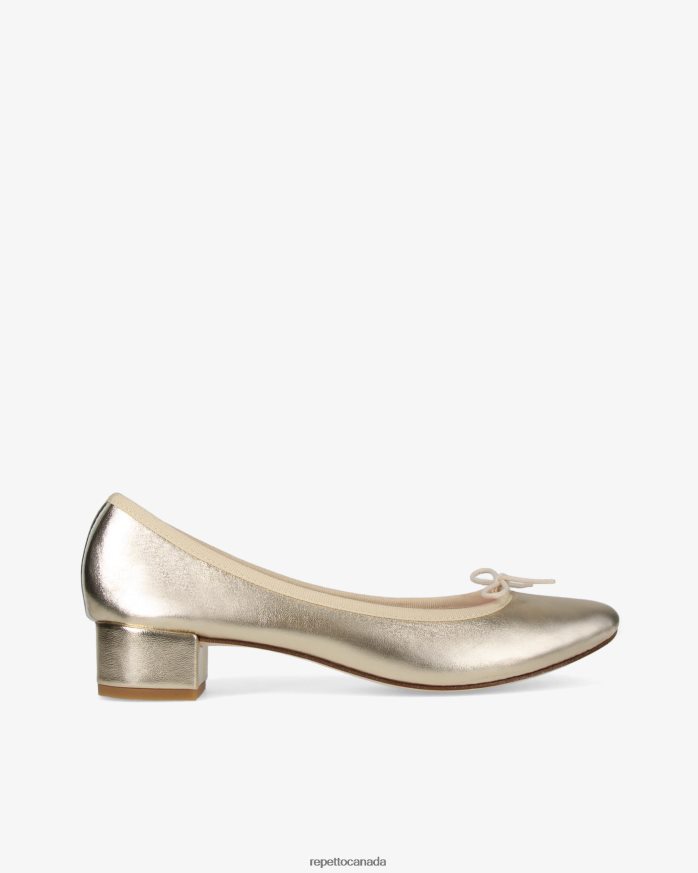 Camille Ballerinas Light Gold Footwear Repetto 48HPNT46 Women
