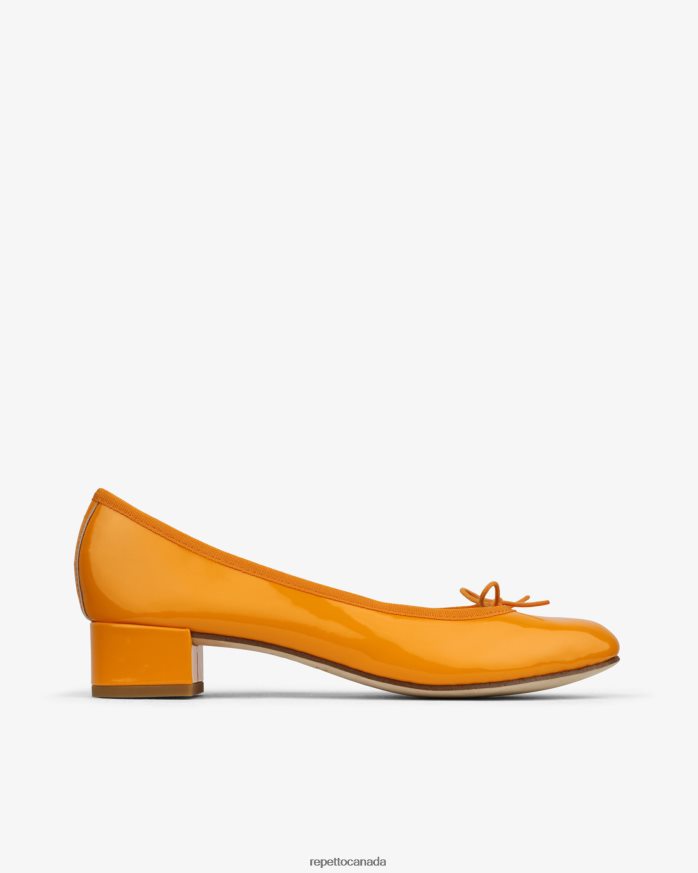 Camille Ballerinas Marigold Orange Footwear Repetto 48HPNT132 Women