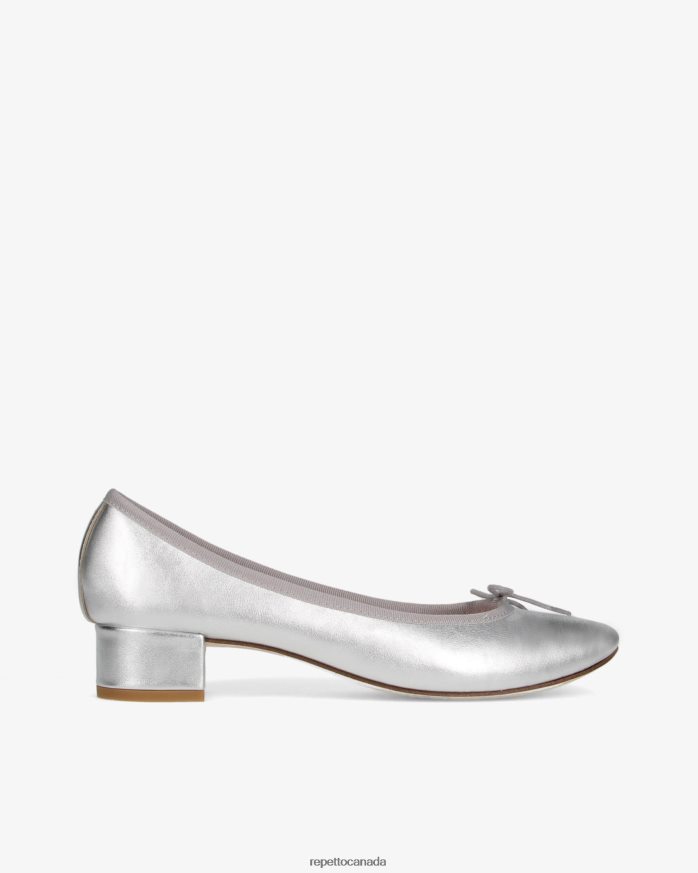 Camille Ballerinas Silver Footwear Repetto 48HPNT85 Women