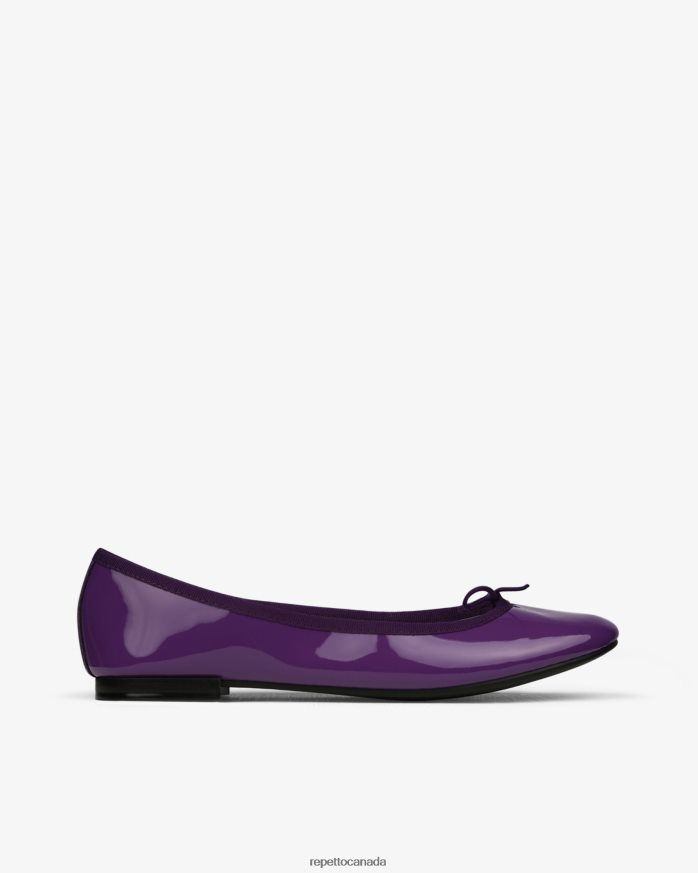 Cendrillon Ballerinas Austin Purple Footwear Repetto 48HPNT124 Women